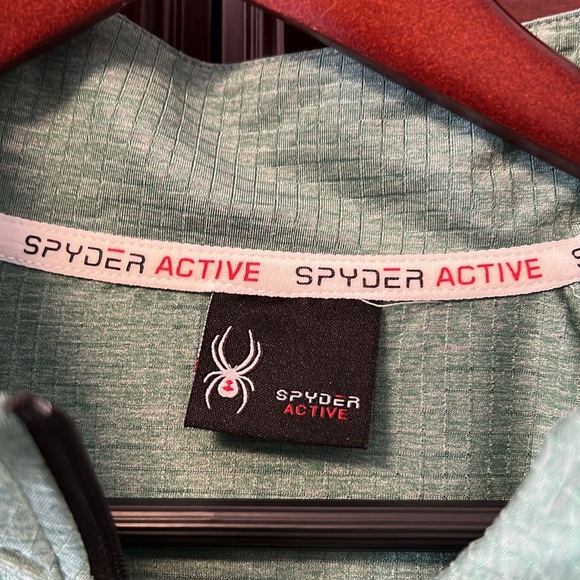 Brand New Spyder Active, Breathable, Quick Dry, Lightweight Stretch Green fabric - Picture 6 of 10